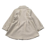 Janice Abito Manica Lunga tinta unita Beige per Neonata JN639NN BEIGE JANICE 