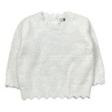 Janice Maglia tinta unita Bianco per Neonata JN988N BIANCO JANICE 