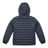 Jeckerson Giubbino tinta unita con Zip E Cappuccio Blu per Bambino J4423 BLU JECKERSON 