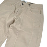 Jeckerson Pantalone tinta unita con Girovita Regolabile Beige per Bambino J4680W25 BEIGE JECKERSON 