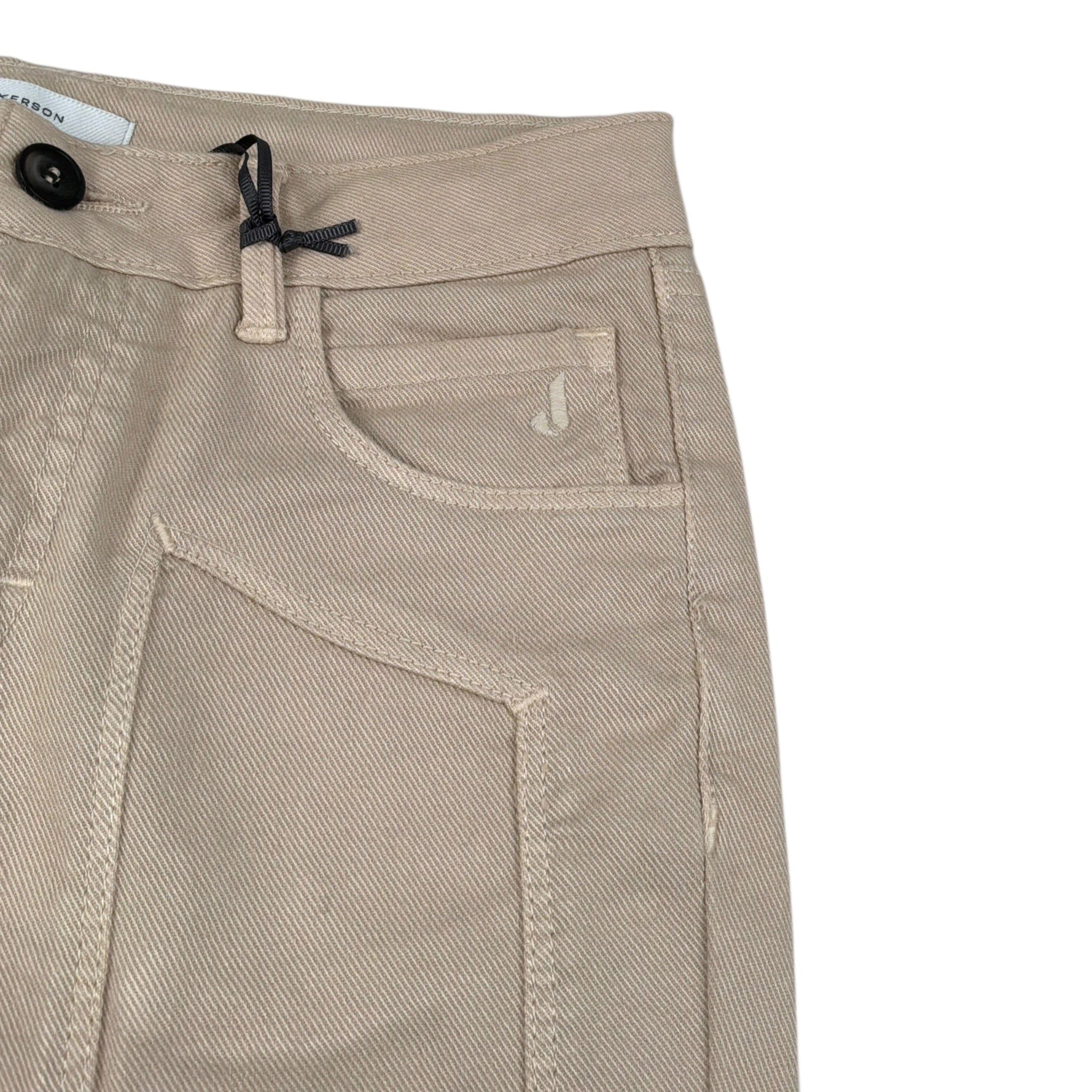 Jeckerson Pantalone tinta unita con Girovita Regolabile Beige per Bambino JB4281 BEIGE JECKERSON 