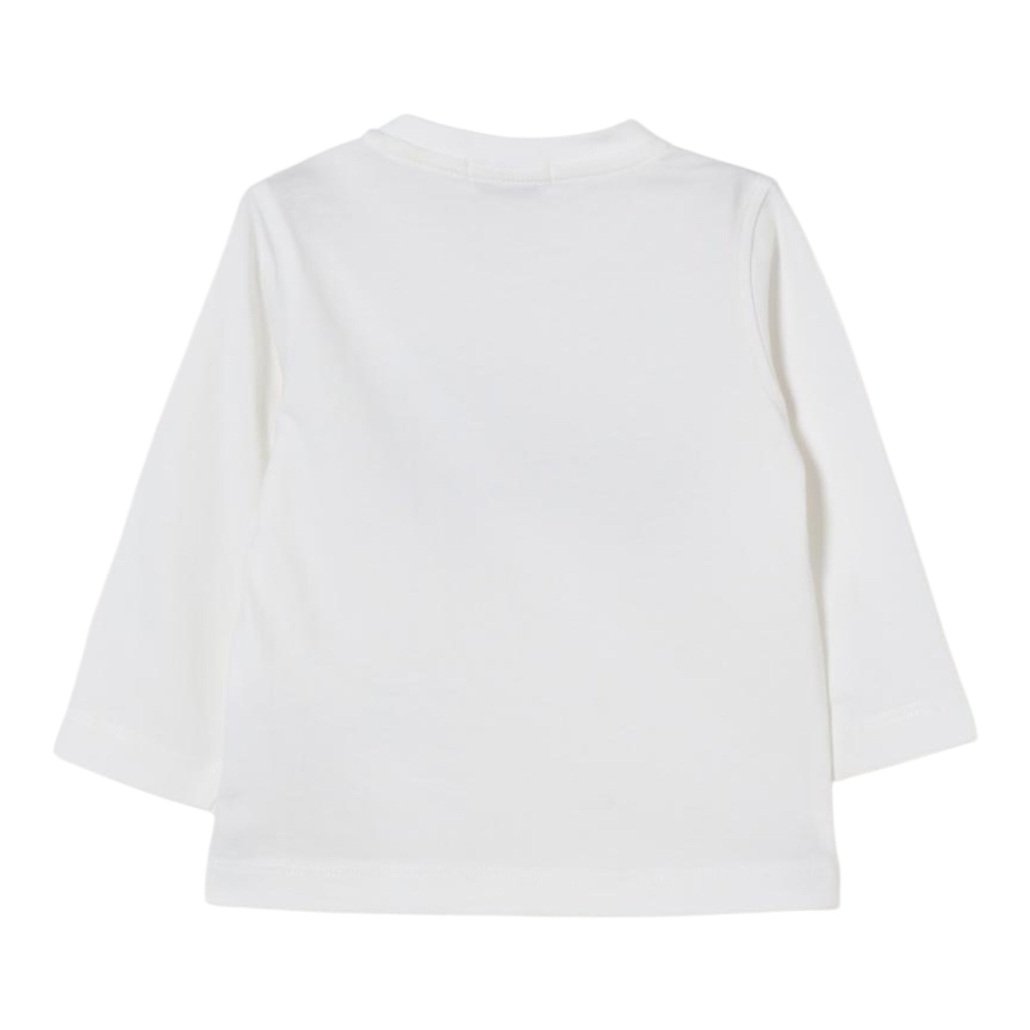 Jeckerson Shirt Girocollo tinta unita con Stampa Bianco per Bambino JB5071W25X BIANCO JECKERSON 