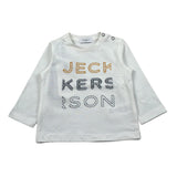 Jeckerson Shirt Girocollo tinta unita Cn Ricami Bianco per Neonato JN4341 BIANCO JECKERSON 