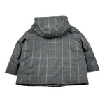 Jeckerson Cappotto tinta unita Cn Cappuccio Grigio per Neonato JN4347 GRIGIO JECKERSON 