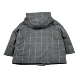 Jeckerson Cappotto tinta unita Cn Cappuccio Grigio per Neonato JN4347 GRIGIO JECKERSON 