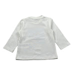 Jeckerson Shirt Girocollo tinta unita con Stampa Bianco per Bambino JN4351J BIANCO JECKERSON 