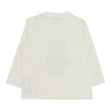 Jeckerson Shirt Girocollo tinta unita con Stampa Bianco per Bambino KRC12 BIANCO JECKERSON 