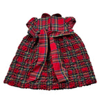 Jesurum Abito Mezza Manica Fantasia Scozzese Rosso per Bambina AMETTISTAJ ROSSO JESURUM 