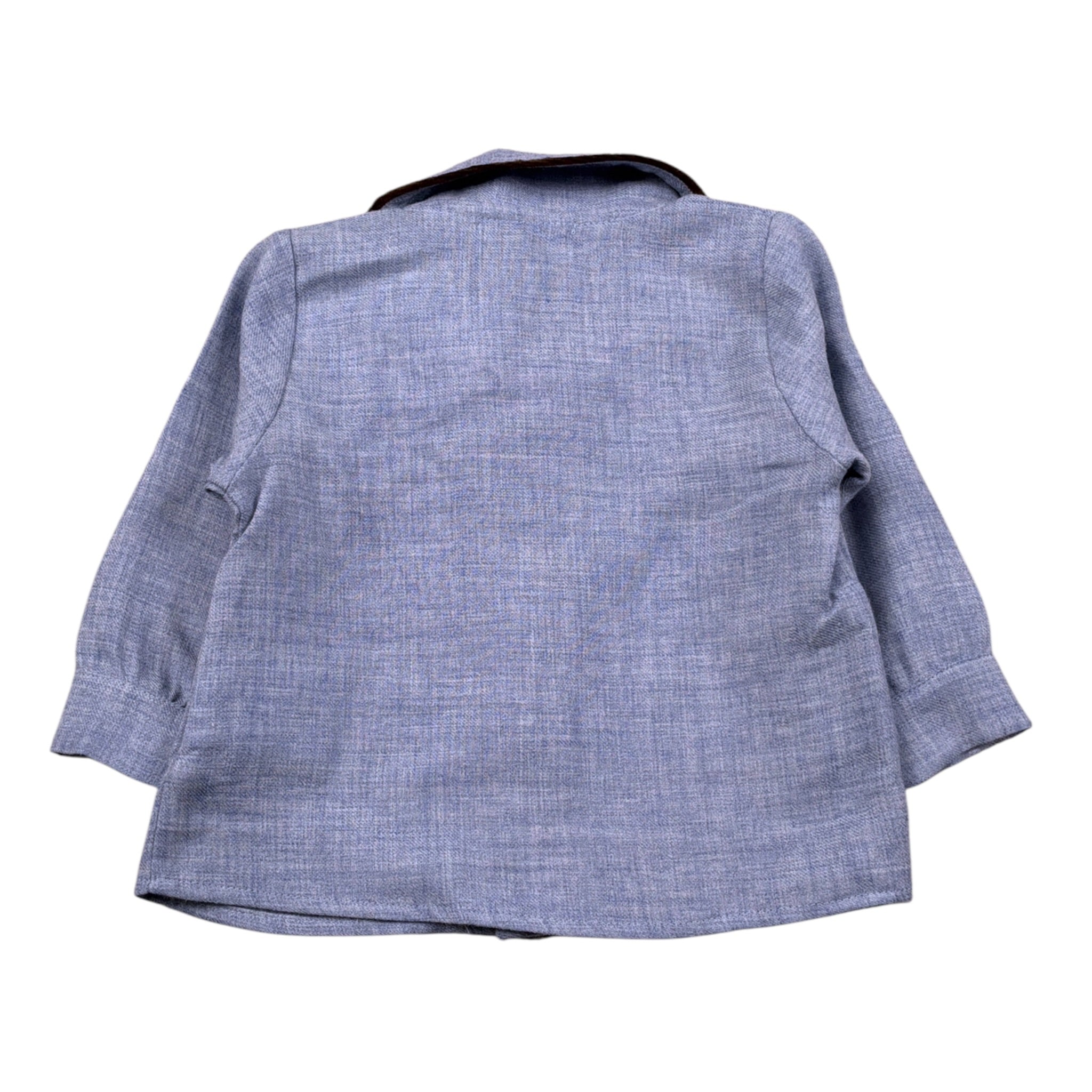 Jesurum Camicia Manica Lunga tinta unita Azzurro per Neonato OFIUCO AZZURRO JESURUM 