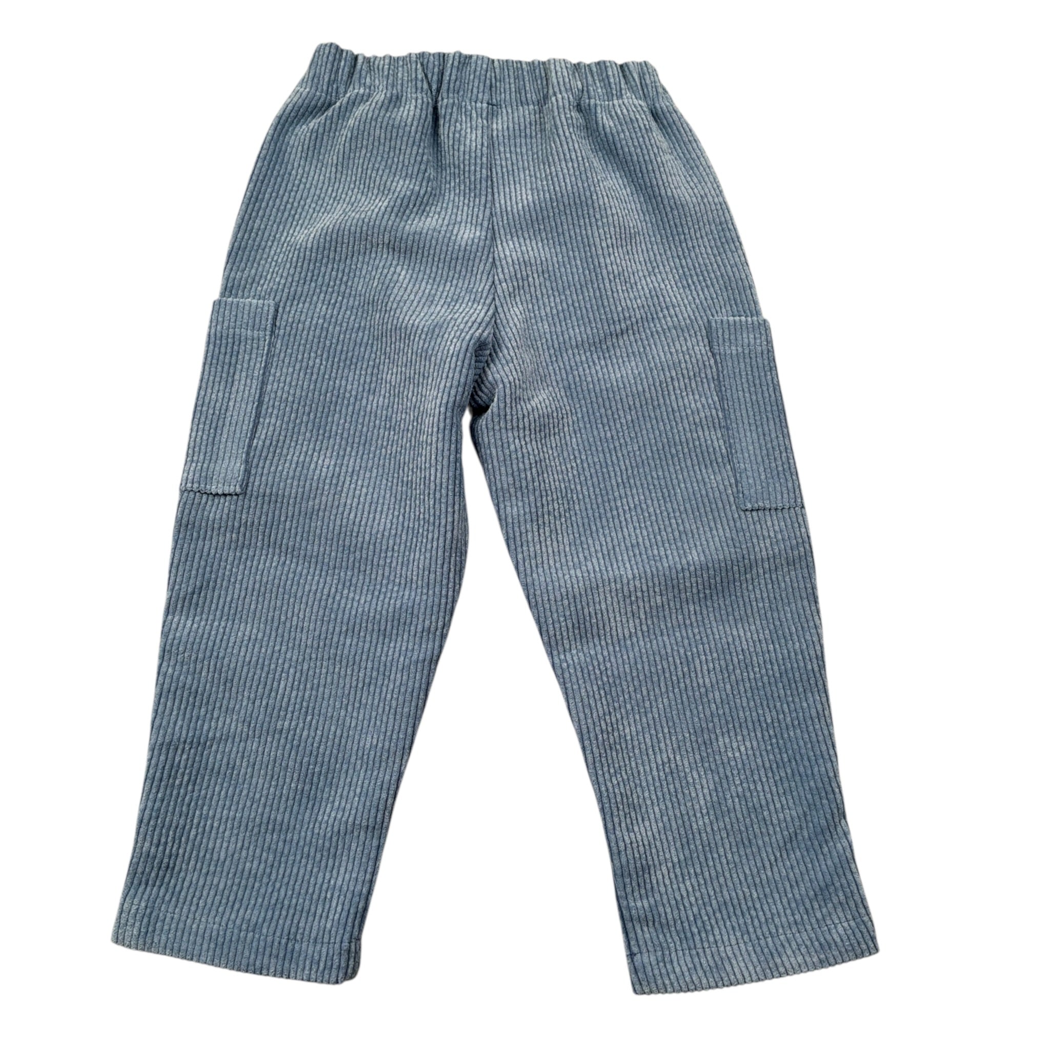 J.O. Milano Pantalone tinta unita con Elastico In Vita Azzurro per Neonato 564A1 AZZURRO J.O. MILANO 