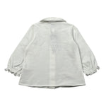 J.O. Milano Camicia Manica Lunga tinta unita Bianco per Neonata 566X99 BIANCO J.O. MILANO 