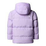 The North Face Giubbino tinta unita con Cappuccio Lilla per Bambina NF0A88VFQZIX LILLA THE NORTH FACE 
