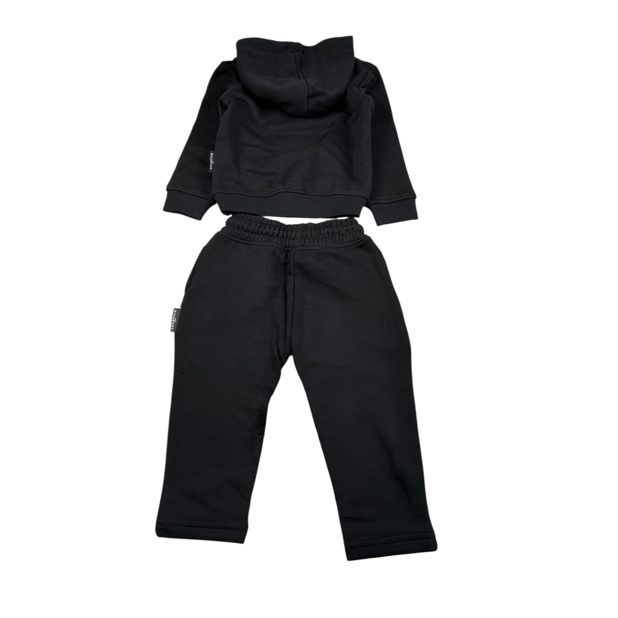 John Richmond Completo 2Pz Felpa-Pantalone Nero per Neonato RBA25005CFN NERO JOHN RICHMOND 