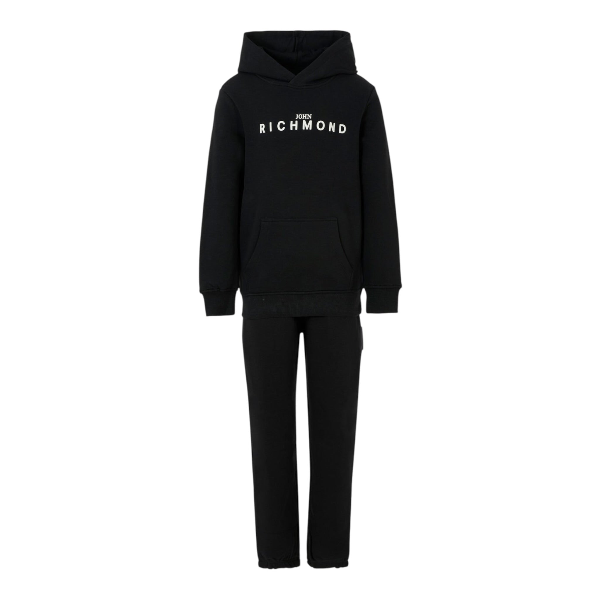 John Richmond Completo 2Pz Felpa-Pantalone Nero per Bambino RBA25007CFJ NERO JOHN RICHMOND 