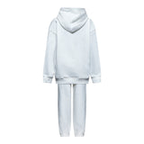 John Richmond Completo 2Pz Felpa-Pantalone Bianco per Bambino RBA25007CFXX BIANCO JOHN RICHMOND 
