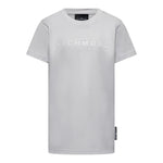 John Richmond T-Shirt Girocollo tinta unita con Logo Grigio per Bambino RBA25009TS GRIGIO JOHN RICHMOND 