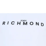 John Richmond T-Shirt Girocollo tinta unita con Logo Bianco per Bambino RBA25009TSX BIANCO JOHN RICHMOND 