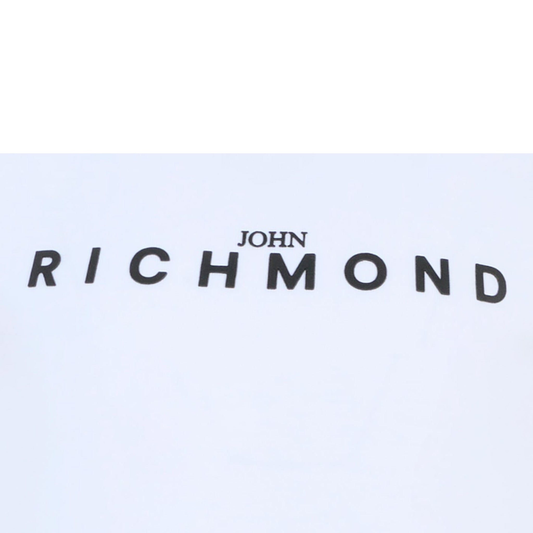 John Richmond T-Shirt Girocollo tinta unita con Logo Bianco per Bambino RBA25009TSX BIANCO JOHN RICHMOND 