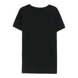 John Richmond T-Shirt Girocollo tinta unita con Logo Nero per Bambino RBA25009TSX NERO JOHN RICHMOND 