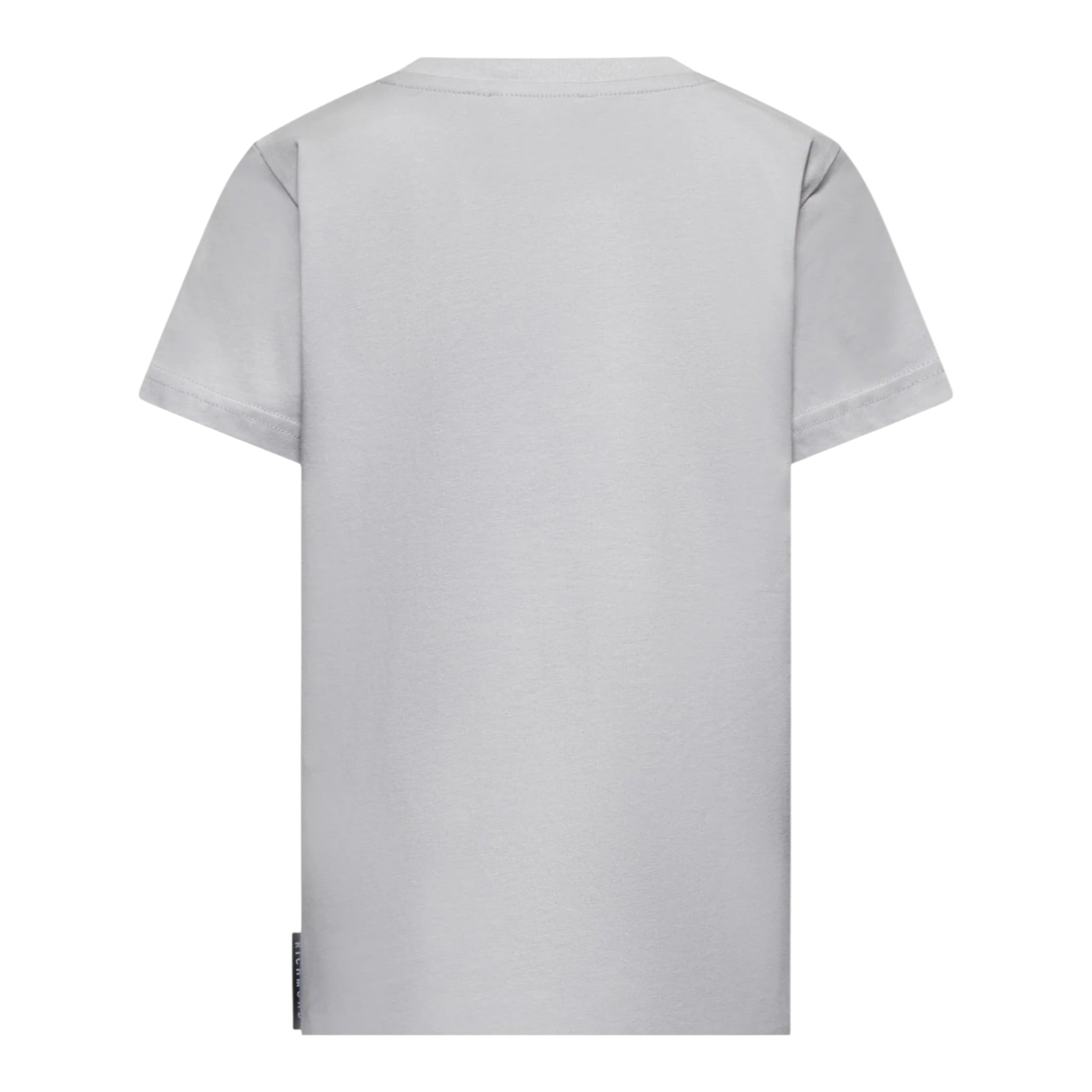 John Richmond T-Shirt Girocollo tinta unita con Logo Grigio per Neonato RBA25009TSXXXN GRIGIO JOHN RICHMOND 
