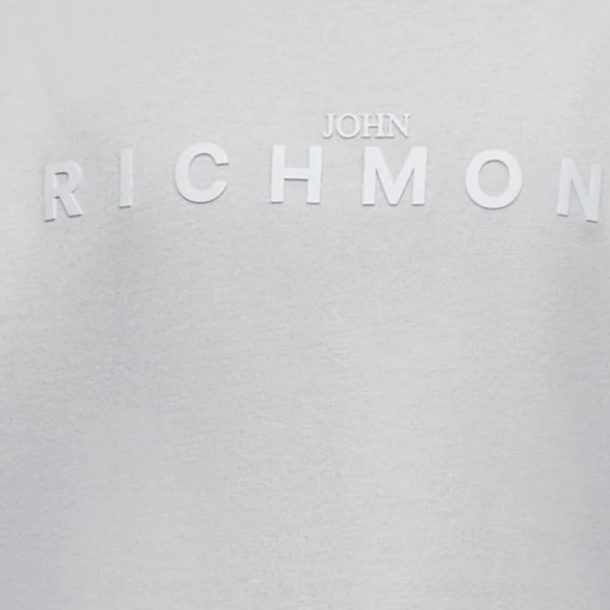 John Richmond T-Shirt Girocollo tinta unita con Logo Grigio per Neonato RBA25009TSXXXN GRIGIO JOHN RICHMOND 