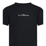 John Richmond T-Shirt tinta unita con Stampa Nero per Neonato RBA25010TSNXX NERO JOHN RICHMOND 