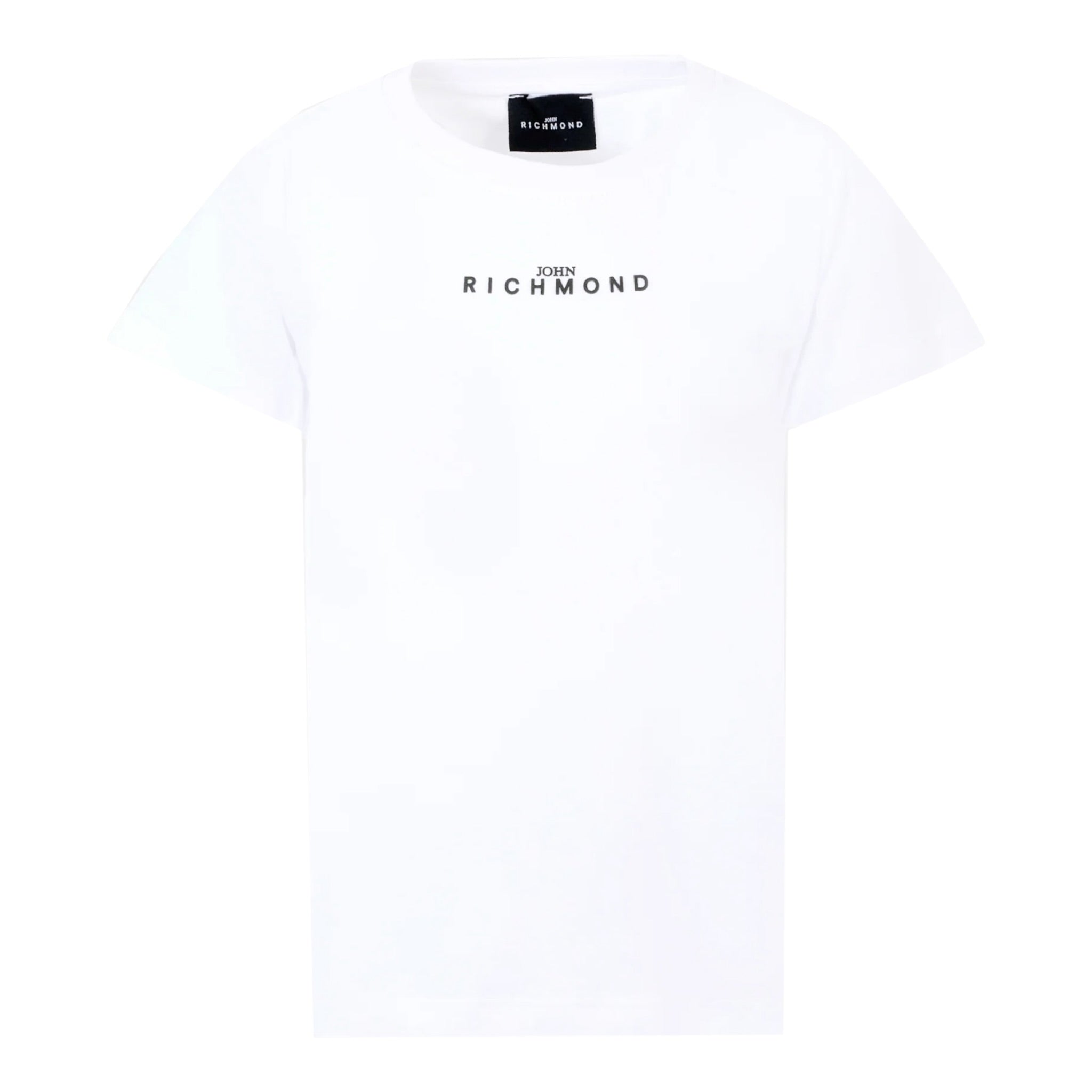 John Richmond T-Shirt tinta unita con Stampa Bianco per Bambino RBA25010TSXX BIANCO JOHN RICHMOND 