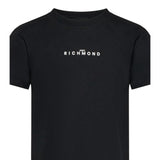 John Richmond T-Shirt tinta unita con Stampa Nero per Bambino RBA25010TSXX NERO JOHN RICHMOND 