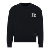 John Richmond Maglia tinta unita con Logo Nero per Neonato RBA25011MAN NERO JOHN RICHMOND 
