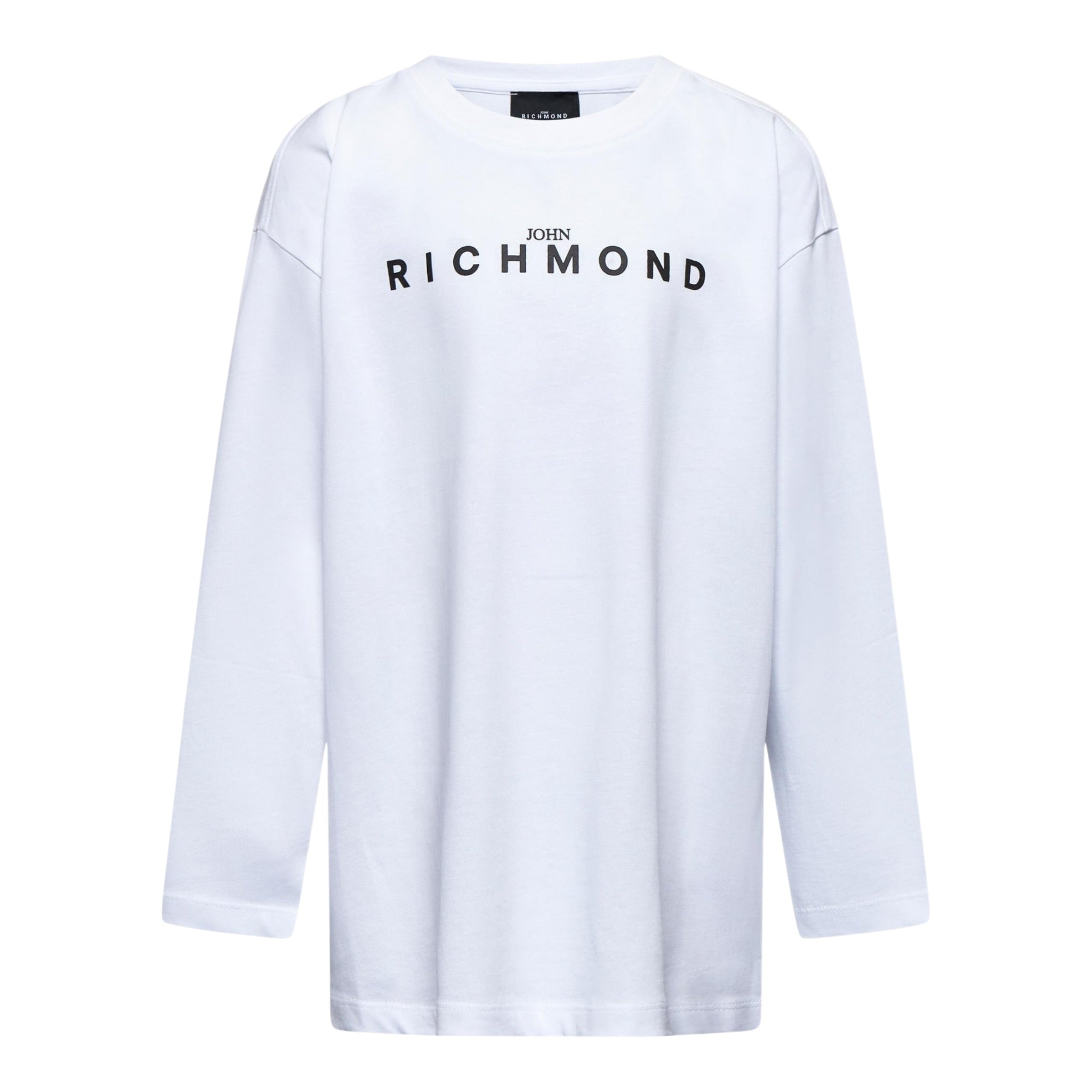 John Richmond Shirt tinta unita con Stampa Bianco per Neonato RBA25016TSN BIANCO JOHN RICHMOND 