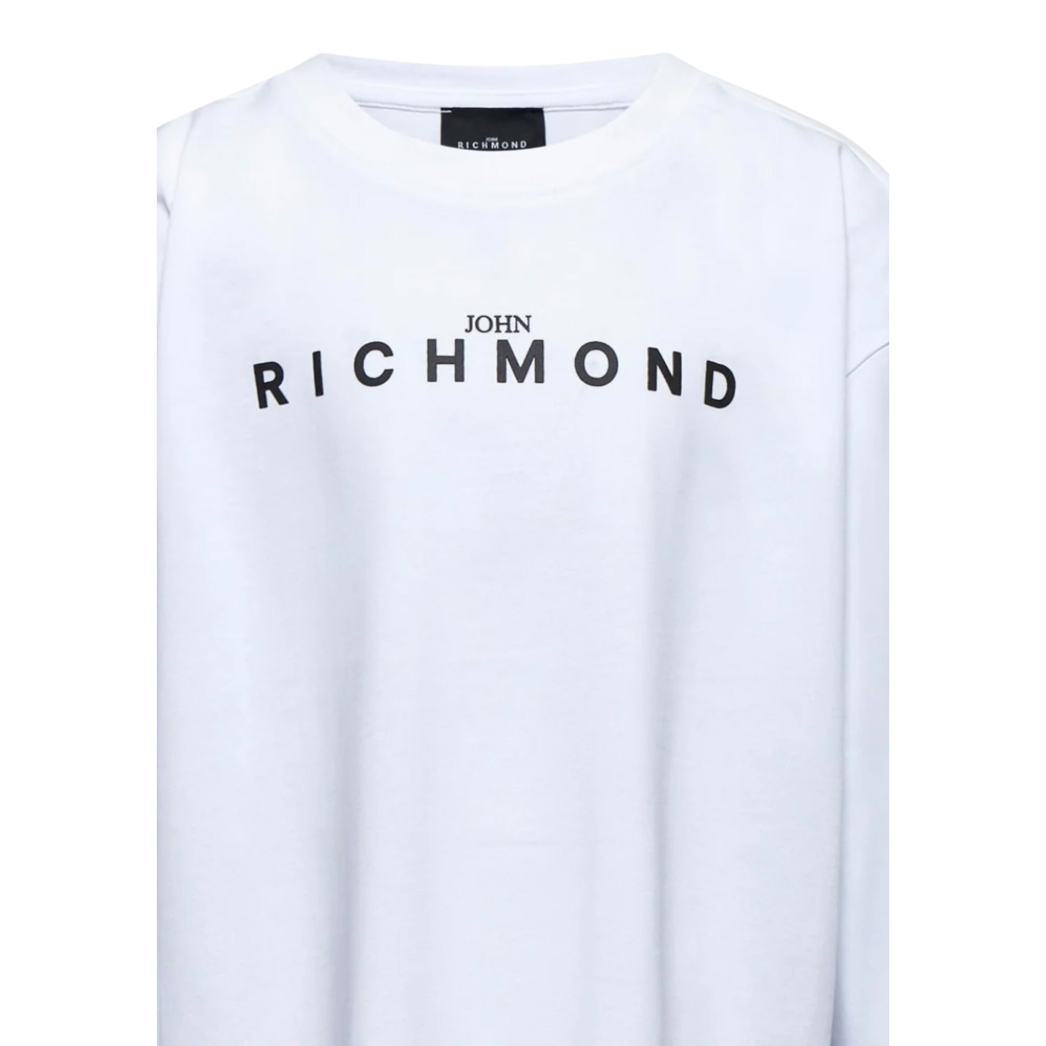 John Richmond Shirt tinta unita con Stampa Bianco per Neonato RBA25016TSXN BIANCO JOHN RICHMOND 