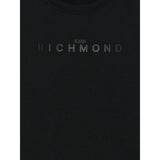 John Richmond Shirt tinta unita con Stampa Nero per Neonato RBA25016TSXXXN NERO JOHN RICHMOND 