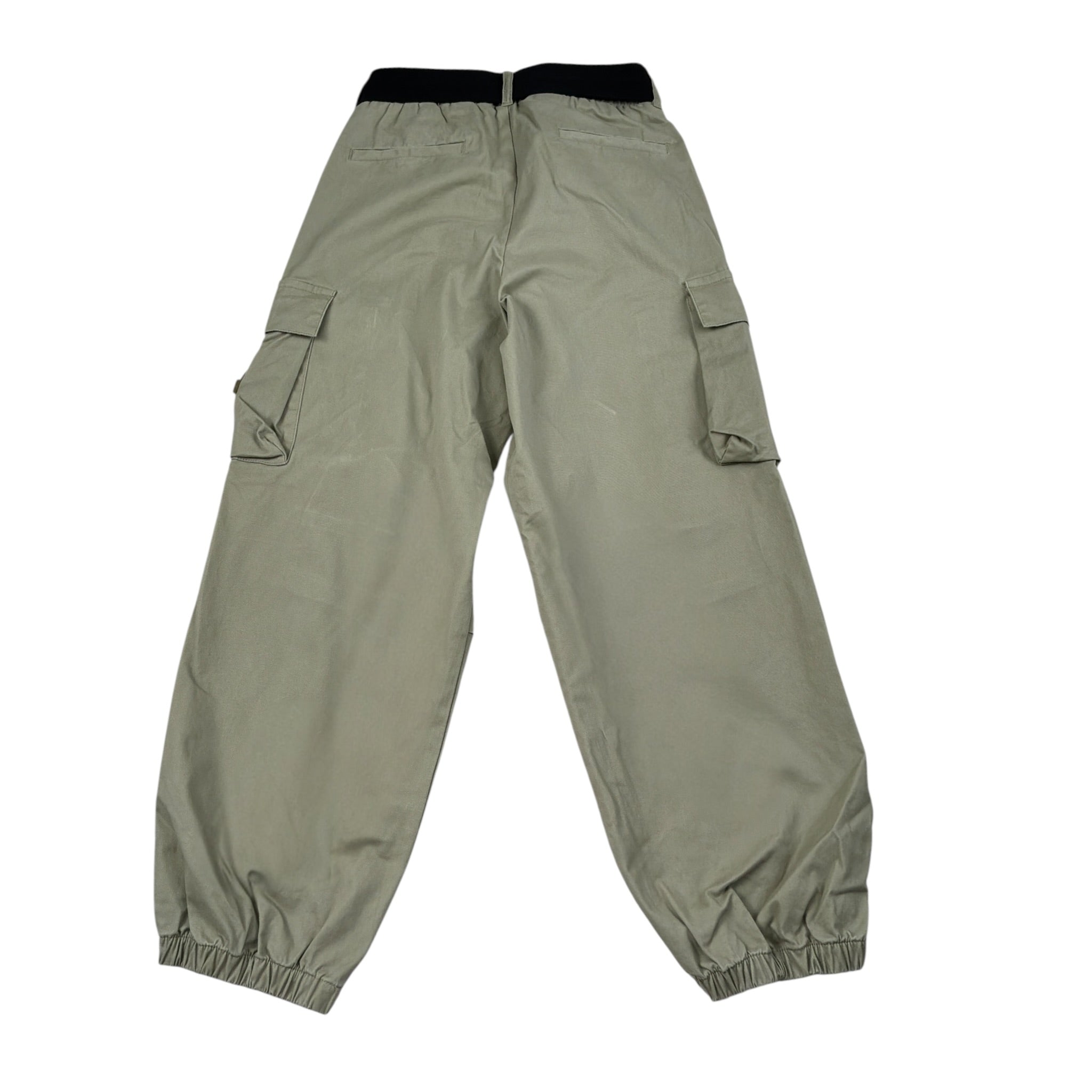 John Richmond Pantalone tinta unita con Elastico In Vita Verde per Bambino RBA25059PA VERDE JOHN RICHMOND 