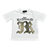John Richmond T-Shirt tinta unita con Stampa Bianco per Neonato RBA25083TSN BIANCO JOHN RICHMOND 