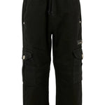 John Richmond Jeans tinta unita con Elastico In Vita Nero per Bambino RBA25090PAJ NERO JOHN RICHMOND 
