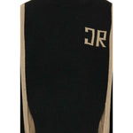 John Richmond Maglia Bicolore con Logo Nero per Neonato RBA25101MA NERO JOHN RICHMOND 