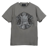 John Richmond T-Shirt tinta unita con Stampa Grigio per Bambino RBA25104TS GRIGIO JOHN RICHMOND 