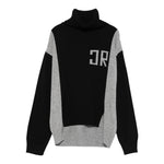 John Richmond Maglia Bicolore con Logo Nero/Grigio per Neonato RBA25124MA NERO/GRIGIO JOHN RICHMOND 