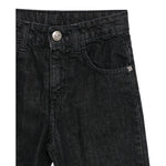 John Richmond Jeans tinta unita con Logo Nero per Bambino RBA25226JEXX NERO JOHN RICHMOND 