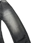 John Richmond Jeans tinta unita con Girovita Regolabile Nero per Bambino RBA26012JE NERO JOHN RICHMOND 