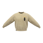 John Richmond Felpa tinta unita Girocollo con Logo Paglia per Bambino RBA26059FE PAGLIA JOHN RICHMOND 