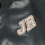 John Richmond Giubbino tinta unita In Ecopelle Nero per Bambino RBA26064GB NERO JOHN RICHMOND 