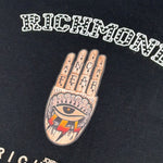 John Richmond T-Shirt tinta unita con Stampa Nero per Bambino RBA26065TS NERO JOHN RICHMOND 
