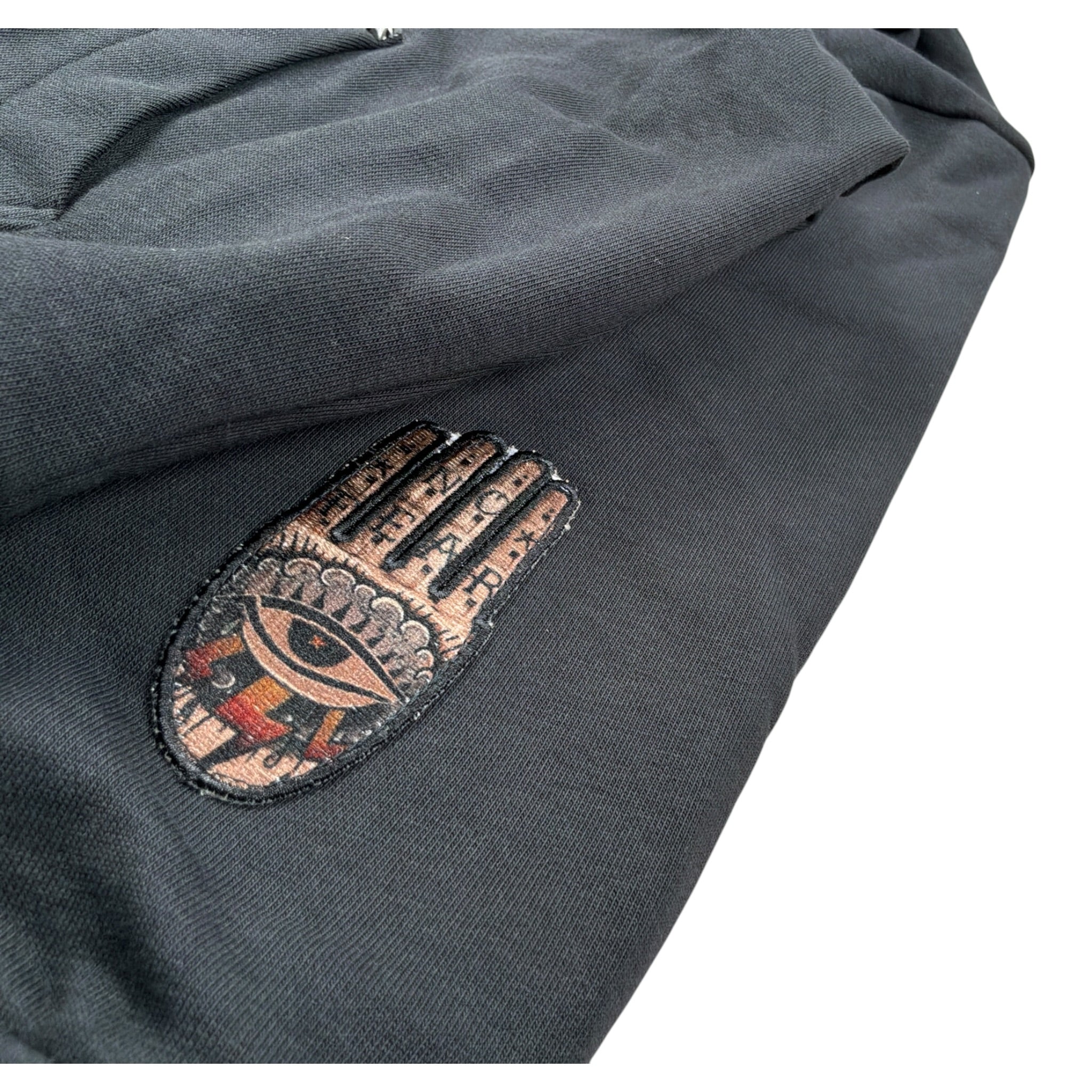 John Richmond Felpa tinta unita con Zip E Cappuccio Nero per Bambino RBA26069FE NERO JOHN RICHMOND 