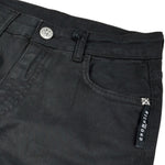 John Richmond Pantalone tinta unita con Girovita Regolabile Nero per Bambino RBA26094JE NERO JOHN RICHMOND 