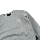 John Richmond Felpa tinta unita Girocollo con Logo Grigio per Bambino RBA26118FE GRIGIO JOHN RICHMOND 