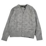 John Richmond Cardigan tinta unita Logato Grigio per Bambino RBA26122CD GRIGIO JOHN RICHMOND 