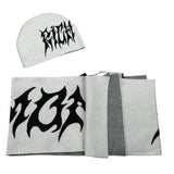 John Richmond Set Cappello-Sciarpa tinta unita Bianco per Bambino RBA26144HS BIANCO JOHN RICHMOND 