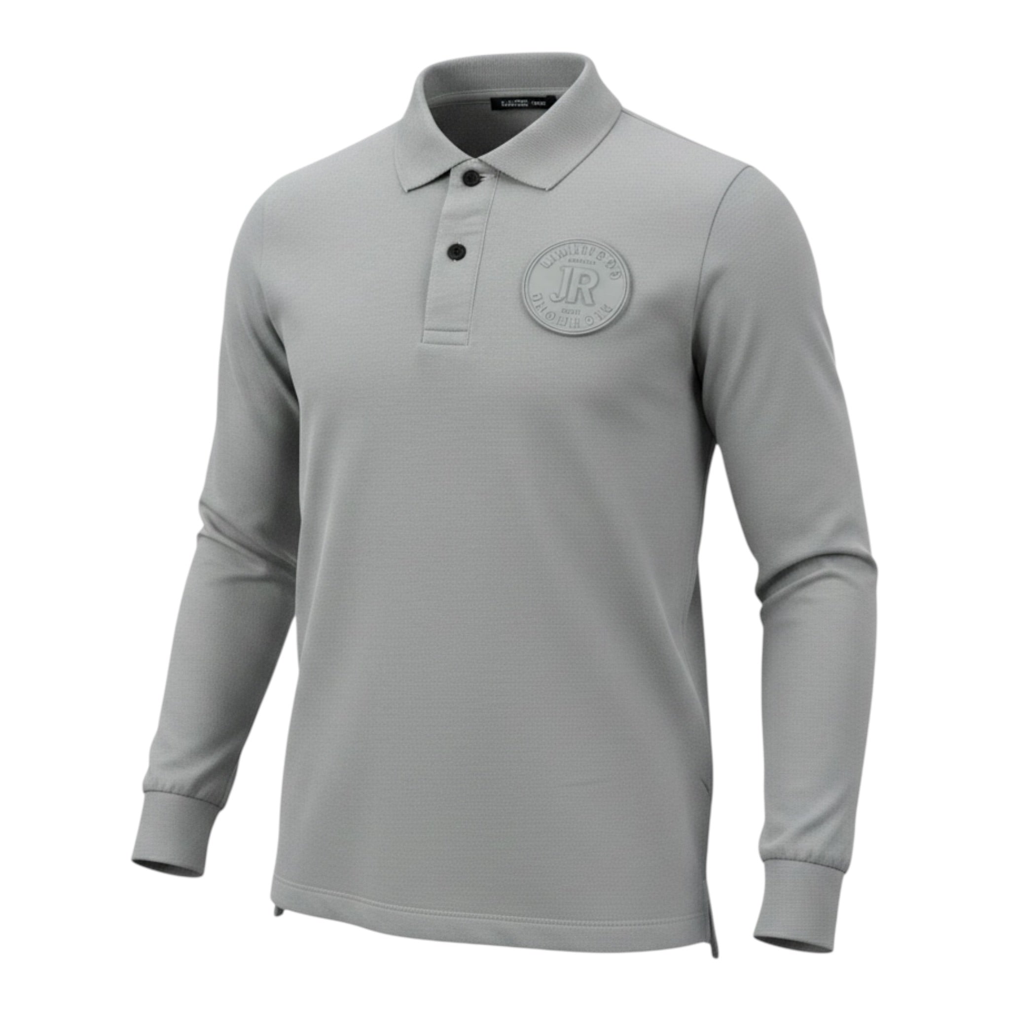 John Richmond Polo tinta unita con Logo Grigio per Bambino RBA26163PO GRIGIO JOHN RICHMOND 