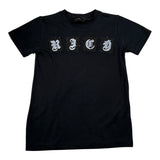 John Richmond T-Shirt tinta unita con Stampa Nero per Bambino RBA26173TS NERO JOHN RICHMOND 